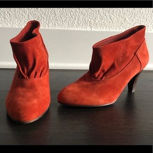 Kelsi Dagger - Crimson Red Booties